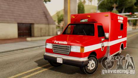 SAFD Ambulance для GTA San Andreas