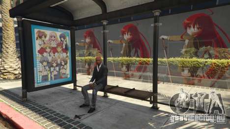 Downtown Anime Mod 1.3 для GTA 5