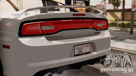 Dodge Charger SRT8 2012 LD для GTA San Andreas