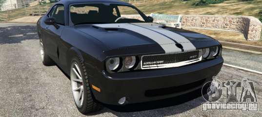 Мод на гта 5 додж. Додж Челленджер в ГТА 5. Додж Челленджер GTA 5. Dodge Challenger srt ГТА 5. GTA 5 dodge Challenger 2009.