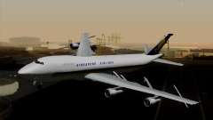Boeing 747 Singapore (Old) для GTA San Andreas