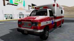Ambulance with Lightbars для GTA San Andreas