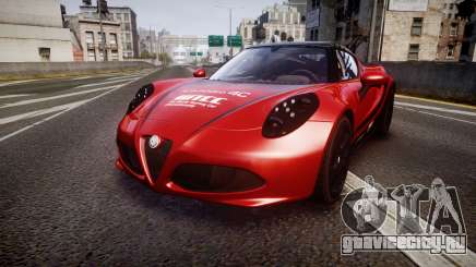 Alfa Romeo 4C 2014 WTCC Safety Car для GTA 4
