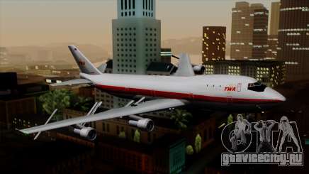 Boeing 747 TWA для GTA San Andreas