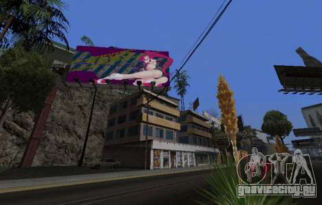 Candy Suxx billboard replacement для GTA San Andreas