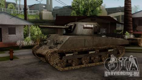 M4 Sherman from CoD World at War для GTA San Andreas
