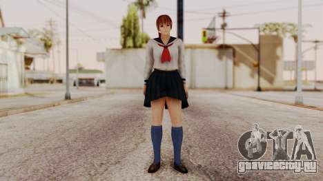 DOA 5 Kasumi School Girl для GTA San Andreas