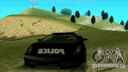 Federal Police Lamborghini Gallardo для GTA San Andreas
