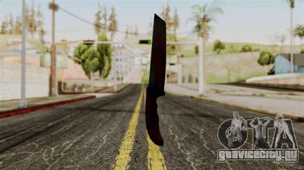 Новый ножик кровавый для GTA San Andreas