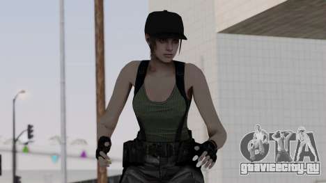 Resident Evil Remake HD - Jill Valentine (Army) для GTA San Andreas