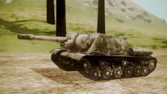 ISU-152 Snow from World of Tanks для GTA San Andreas