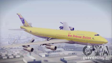 Boeing 747-200 GTA SA Airline для GTA San Andreas
