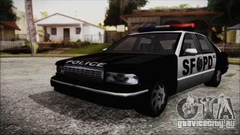Beta SFPD Cruiser для GTA San Andreas