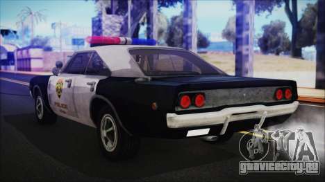Police Car R.P.D. from RE 3 Nemesis для GTA San Andreas