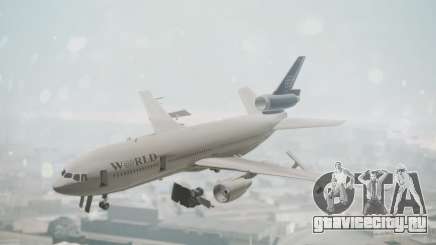 DC-10-30 World Airways (Blue Tail) для GTA San Andreas