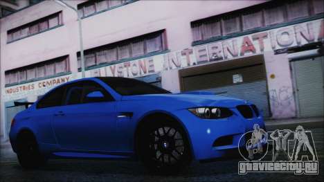 BMW M3 GTS 2011 HQLM для GTA San Andreas