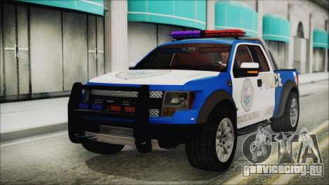 Ford F-150 SVT Raptor 2012 Police Version для GTA San Andreas