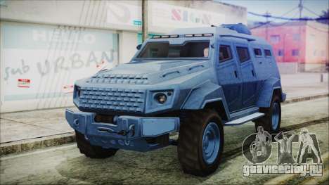 GTA 5 HVY Insurgent Van IVF для GTA San Andreas