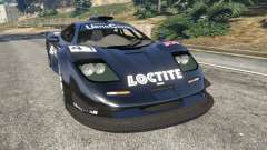 McLaren F1 GTR Longtail [Loctite] для GTA 5