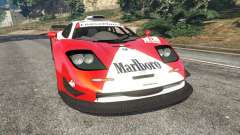McLaren F1 GTR Longtail [Marlboro] для GTA 5