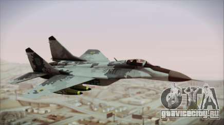 MIG-29 Fulcrum Ukrainian Falcons для GTA San Andreas