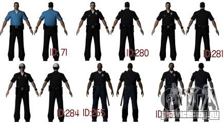 PD Retextur Pack для GTA San Andreas