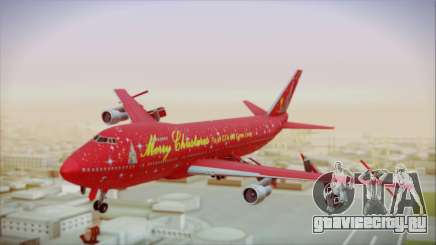 Boeing 747-100 Merry Christmas для GTA San Andreas