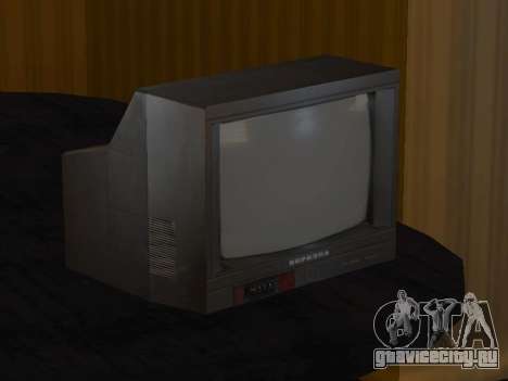 Телевизор Березка 37ТЦ-5141Д для GTA San Andreas