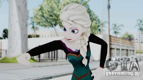Elsa Regular Skirt Dress для GTA San Andreas