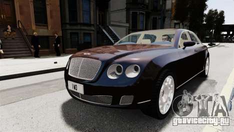 Bentley Continental 2010 Flying Spur Beta для GTA 4