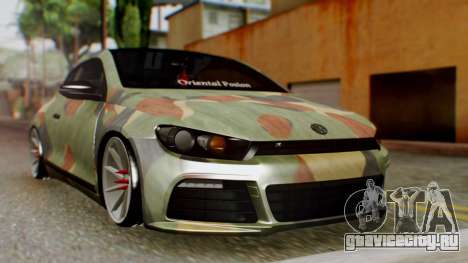 Volkswagen Scirocco R Army Edition для GTA San Andreas