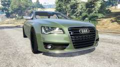 Audi S8 Quattro 2013 v1.2 для GTA 5
