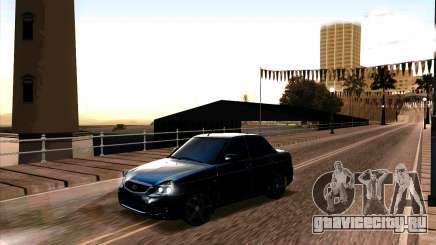 ВАЗ 2170 чёрный для GTA San Andreas