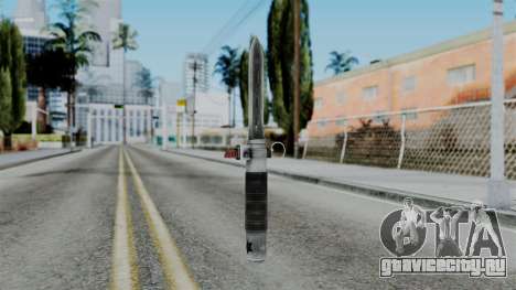 CoD Black Ops 2 - Balistic Knife для GTA San Andreas