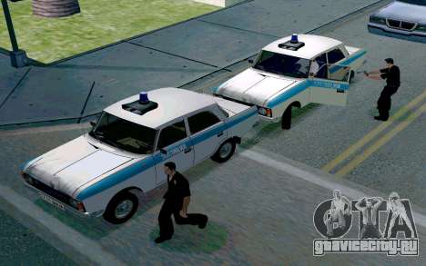 Москвич 412 Милиция для GTA San Andreas