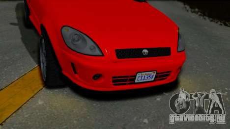 GTA 5 Declasse Premier Coupe IVF для GTA San Andreas