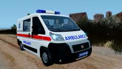 Fiat Ducato Serbian Ambulance