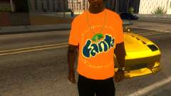 Футболка Fanta для GTA San Andreas