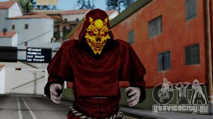 Monje Skull Gold Skin для GTA San Andreas