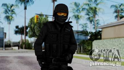 Black SWAT для GTA San Andreas