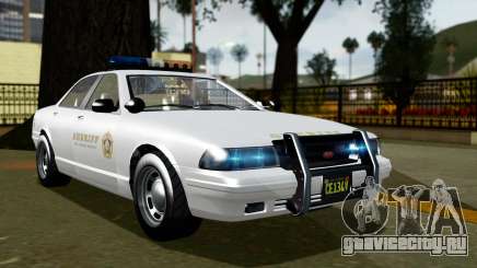 GTA 5 Vapid Stanier II Sheriff Cruiser для GTA San Andreas