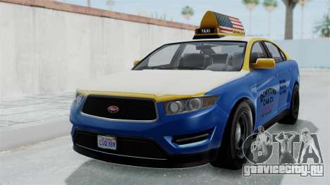 GTA 5 Vapid Stanier Ⅲ (Interceptor) Taxi для GTA San Andreas
