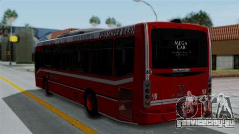 Todo Bus Pompeya II Agrale MT15 Linea 178 для GTA San Andreas