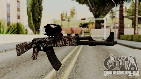 AK-47 F.C. Camo для GTA San Andreas