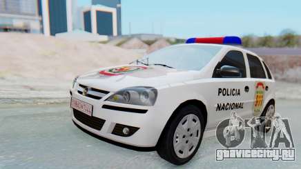 Opel Corsa C Policia для GTA San Andreas