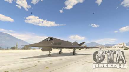 Lockheed F-117 Nighthawk Black 2.0 для GTA 5
