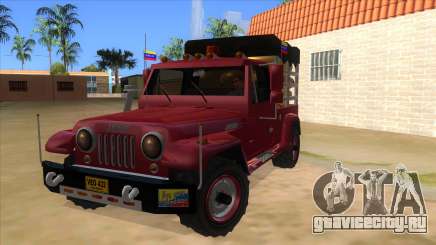 Jeep Pick Up Stylo Colombia для GTA San Andreas