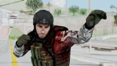 Black Mesa - Wounded HECU Marine v3 для GTA San Andreas