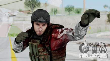 Black Mesa - Wounded HECU Marine v3 для GTA San Andreas