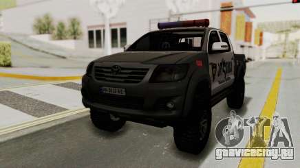 Toyota Hilux 4WD 2015 Georgia Police для GTA San Andreas
